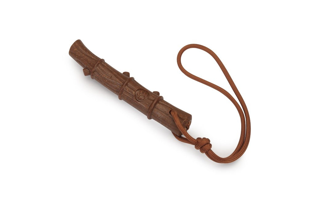 Gioco per cani - bastoncino con bambù e corda