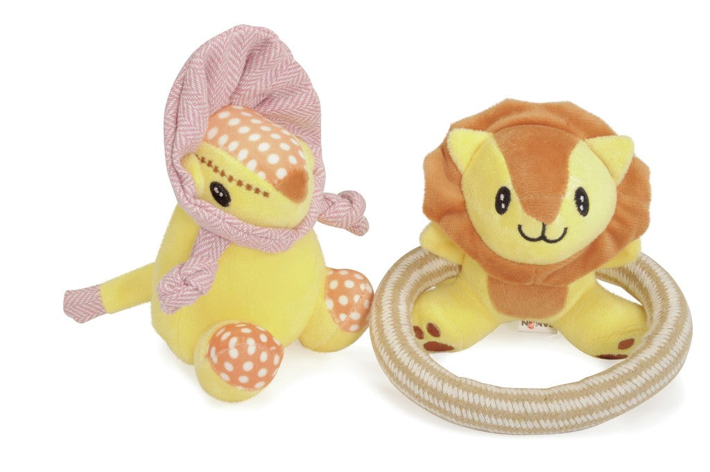 Giochi assortiti peluche con squeaker per cani