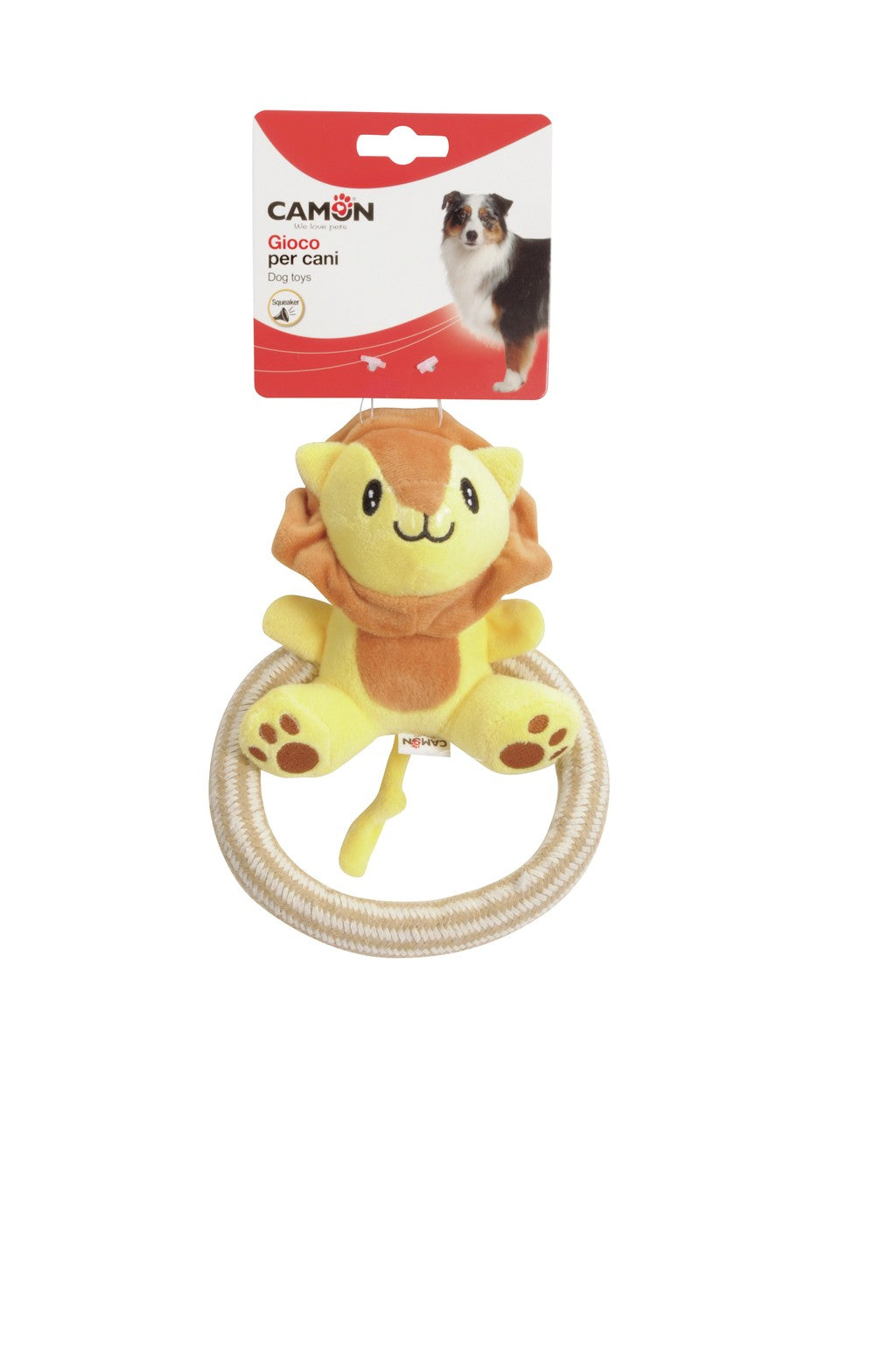 Giochi assortiti peluche con squeaker per cani