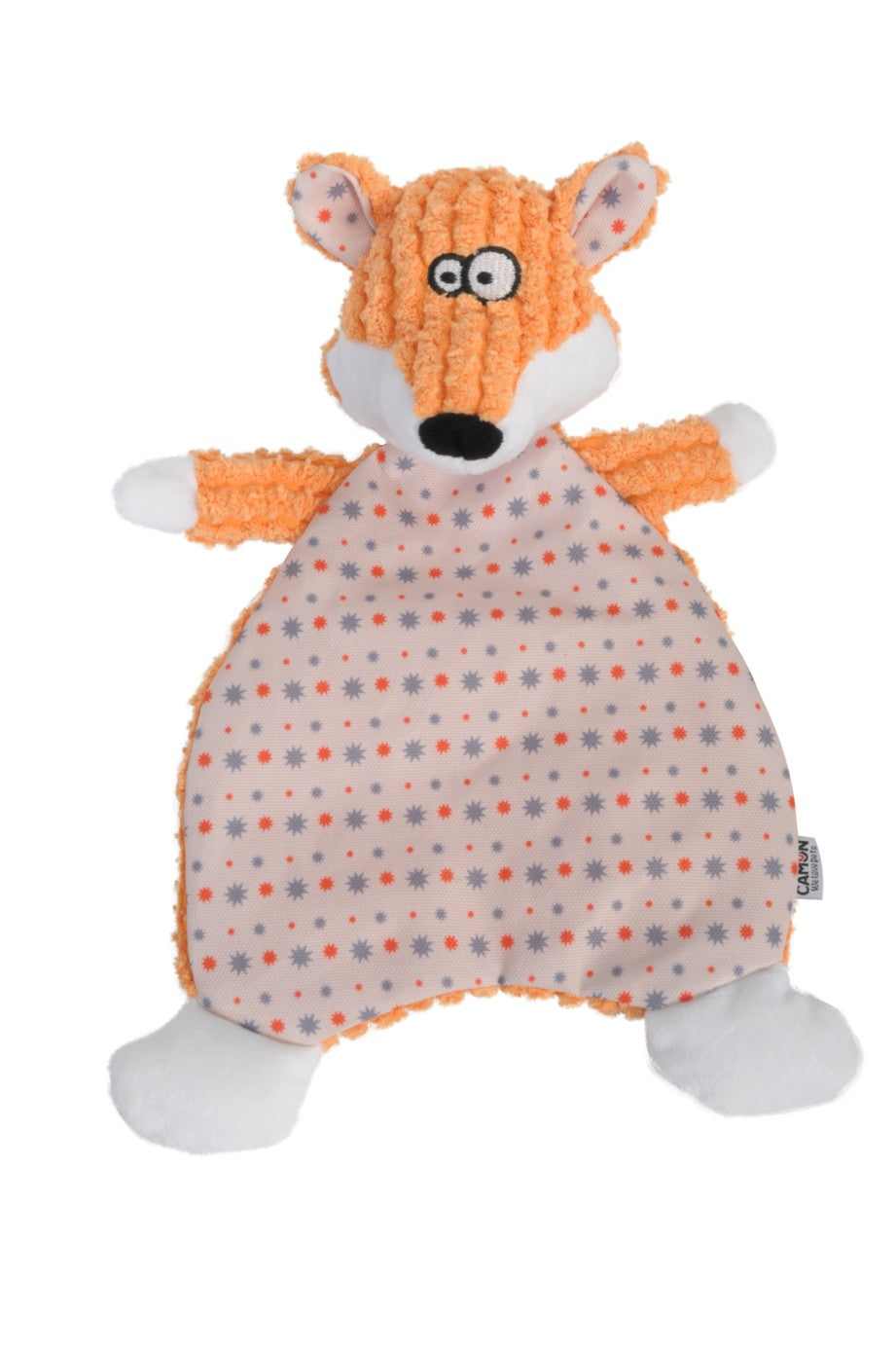 Gioco per cani - elefante e volpe con squeaker ed effetto frusciante