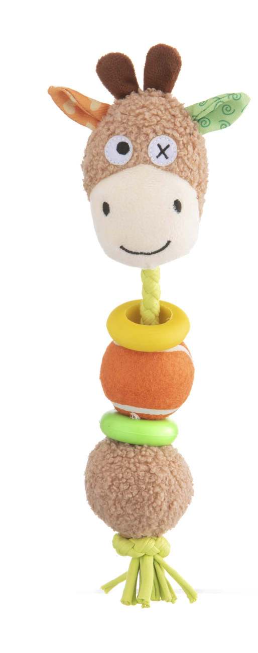 Gioco per cani Giraffa Leopet