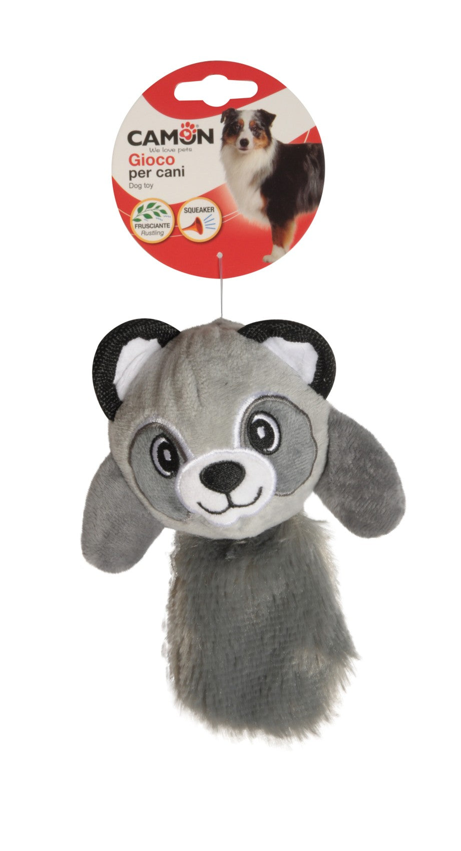 Gioco per cani - animaletti con effetto frusciante e squeaker