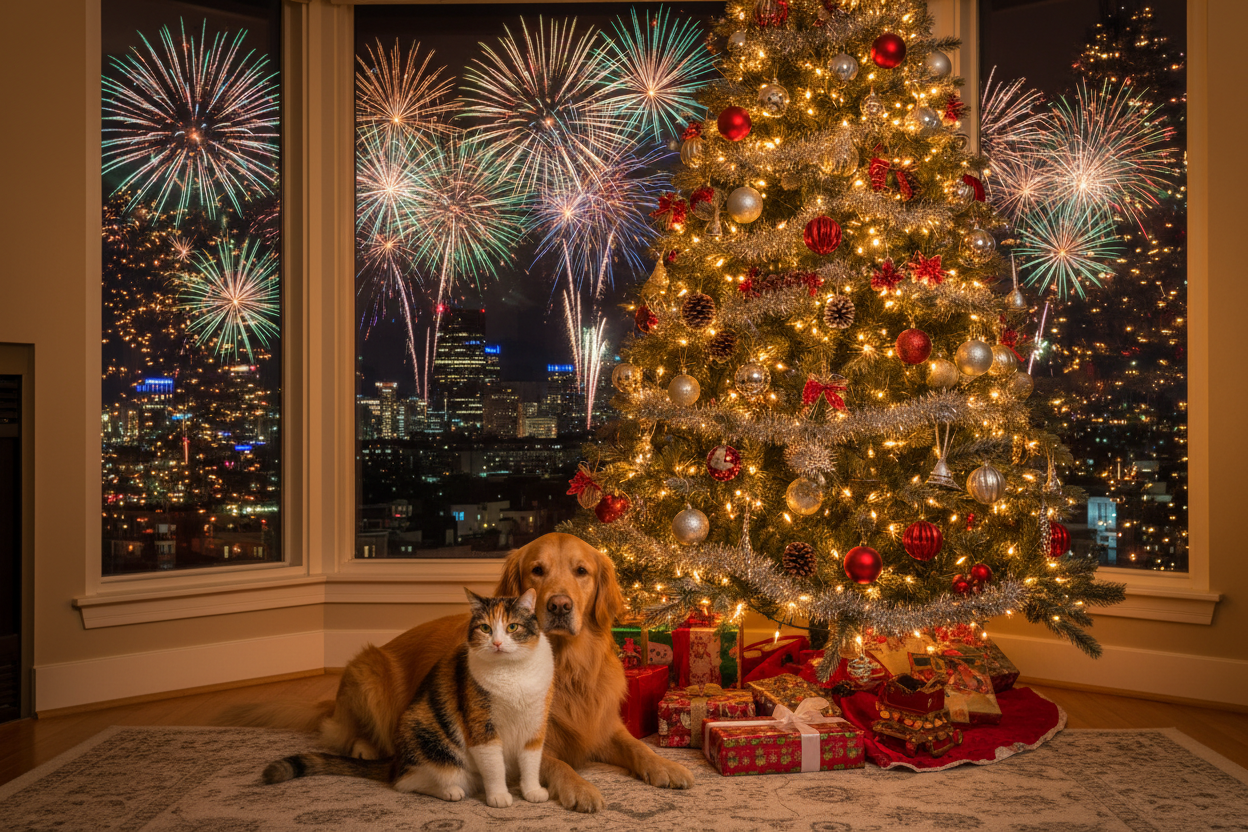 Cani e gatti: Paura dei botti!!!