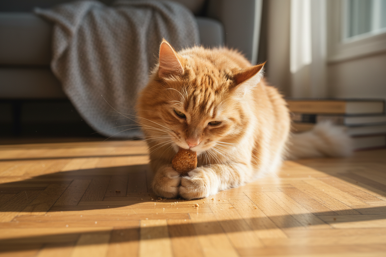 snack per denti gatto, snack per gatti sterilizzati monoproteico