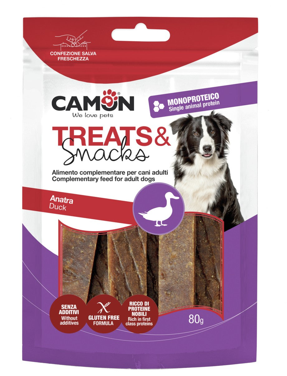 Anatra jerky - SNACK MONOPROTEICO PER CANE 80gr