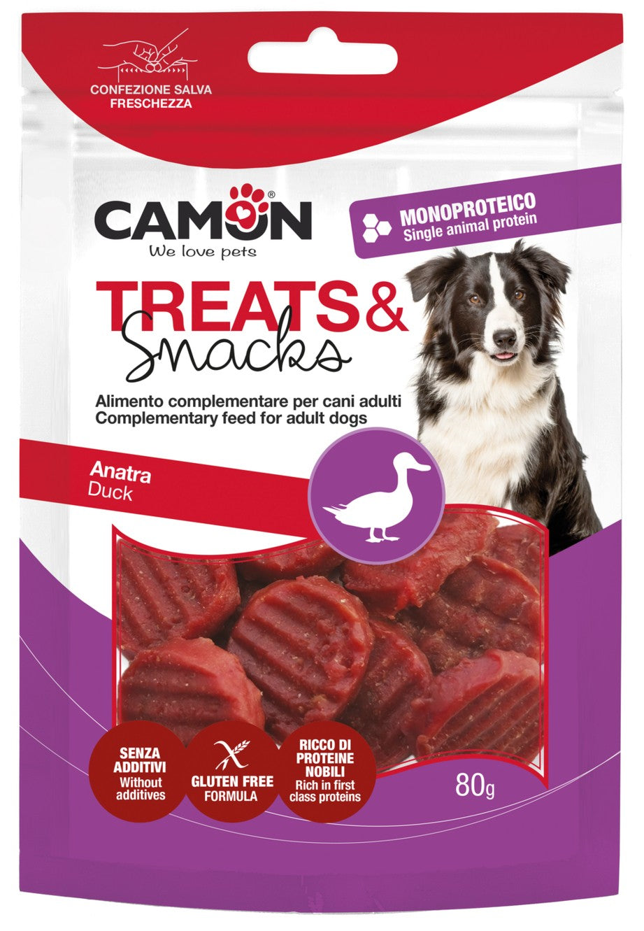 Monetine di anatra grigliate 80gr