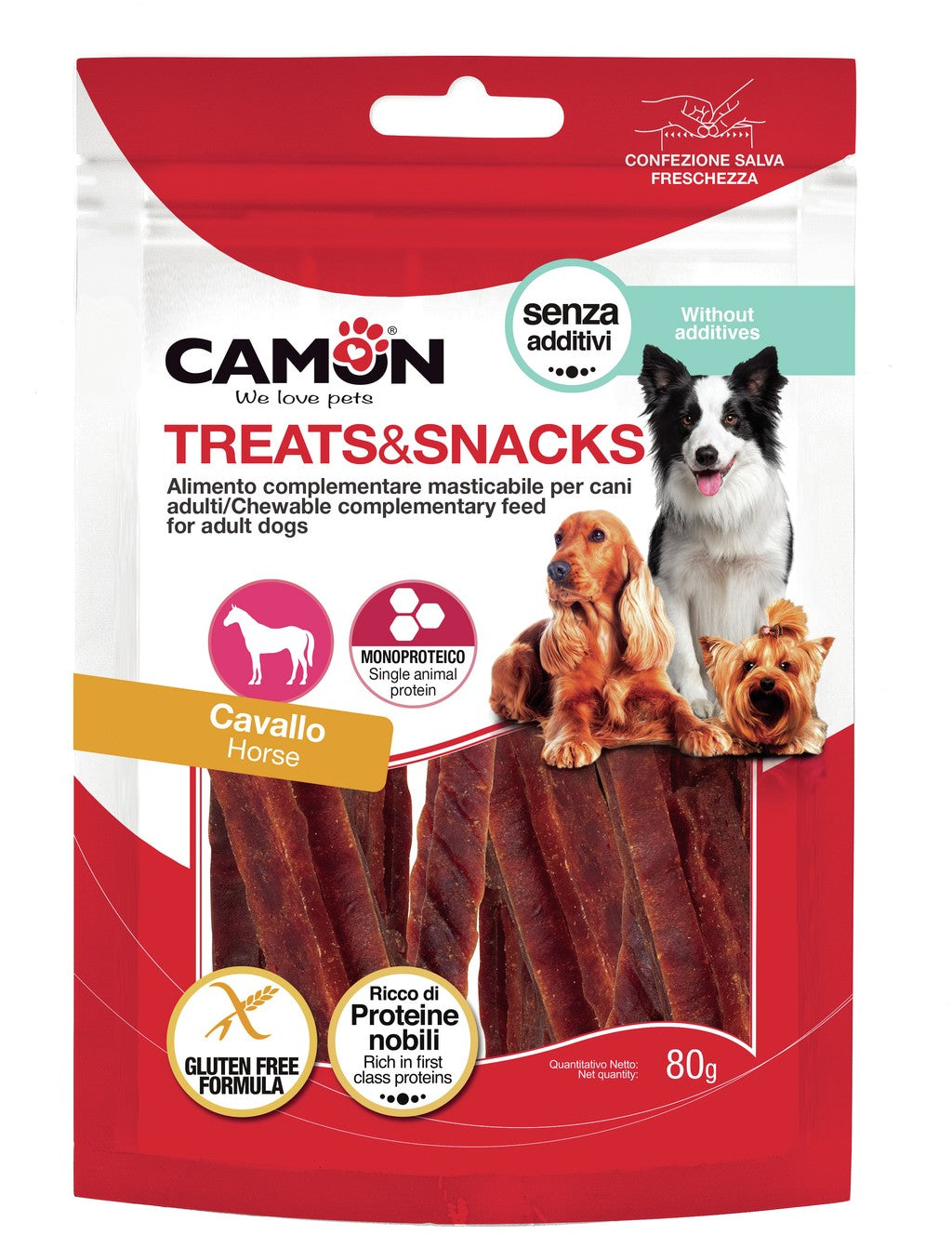 Strips di cavallo 80gr