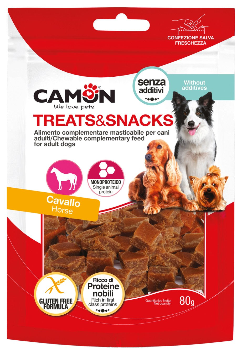 Mini dadini di cavallo 80gr