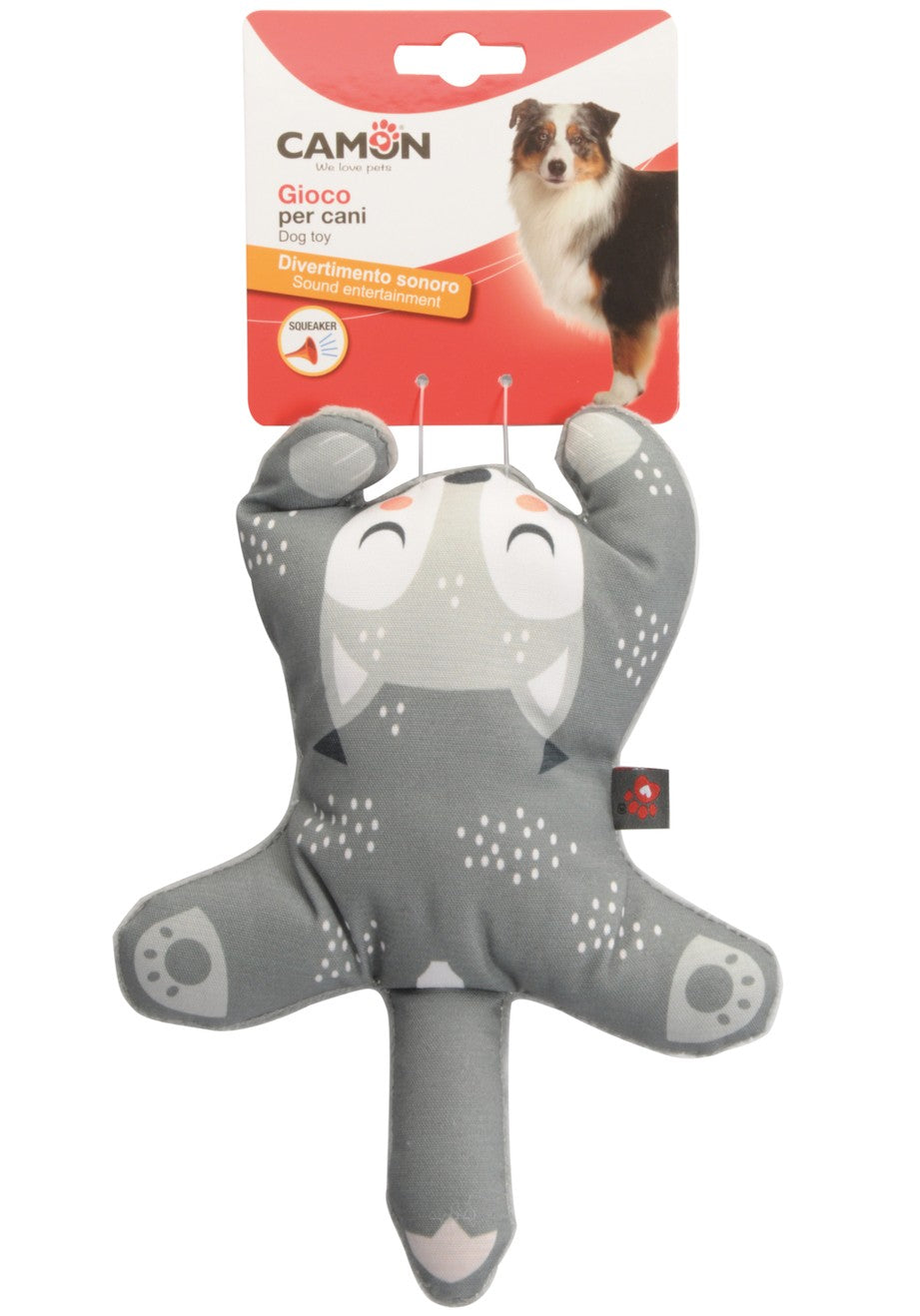 Giochi per Cani – AnimalettO in Poliestere con Squeaker, ca. 23 cm, Divertenti e Graziosi