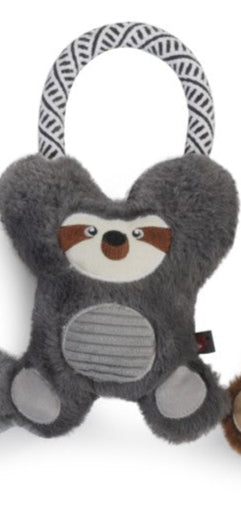 Gioco per cani - koala, bradipo e gorilla con maniglia e squeaker