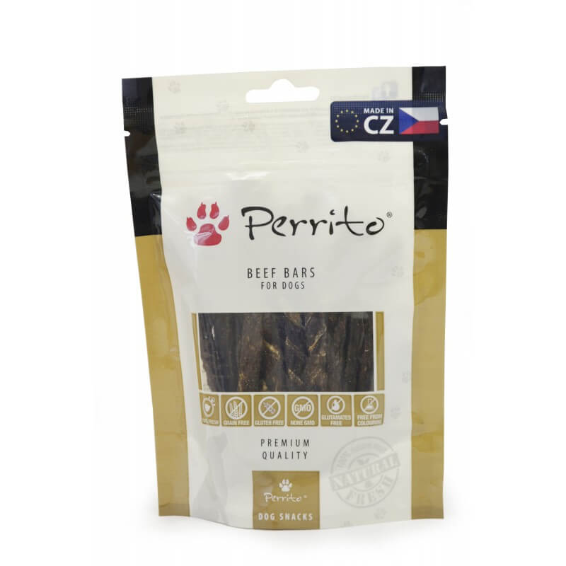 Perrito Beef Bars – Barrette di Manzo 100g snack cani LEOPET