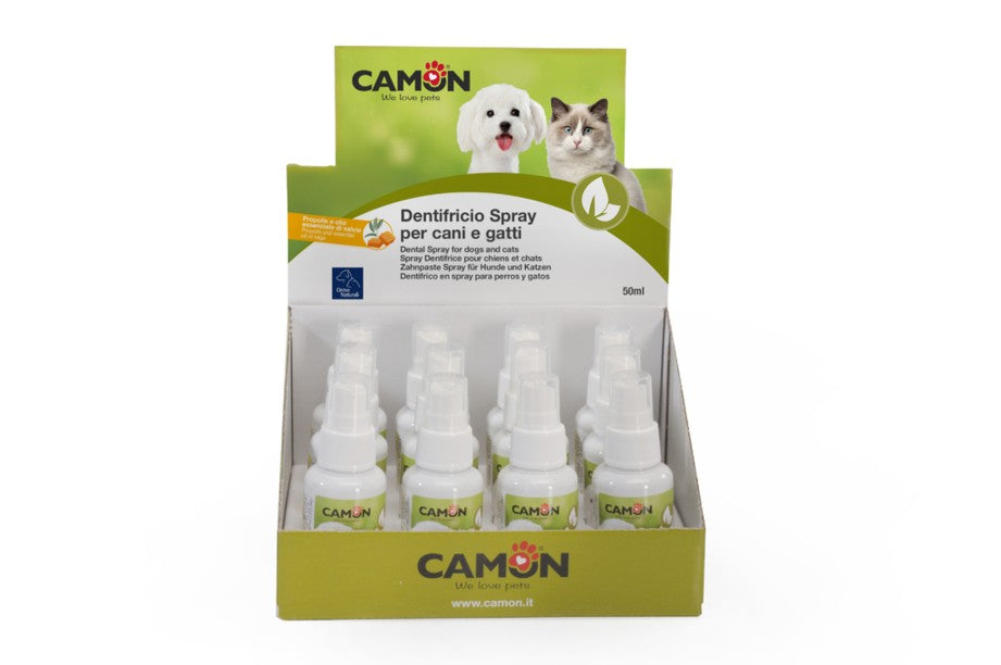 DENTIFRICIO SPRAY PER CANI E GATTI CAMON