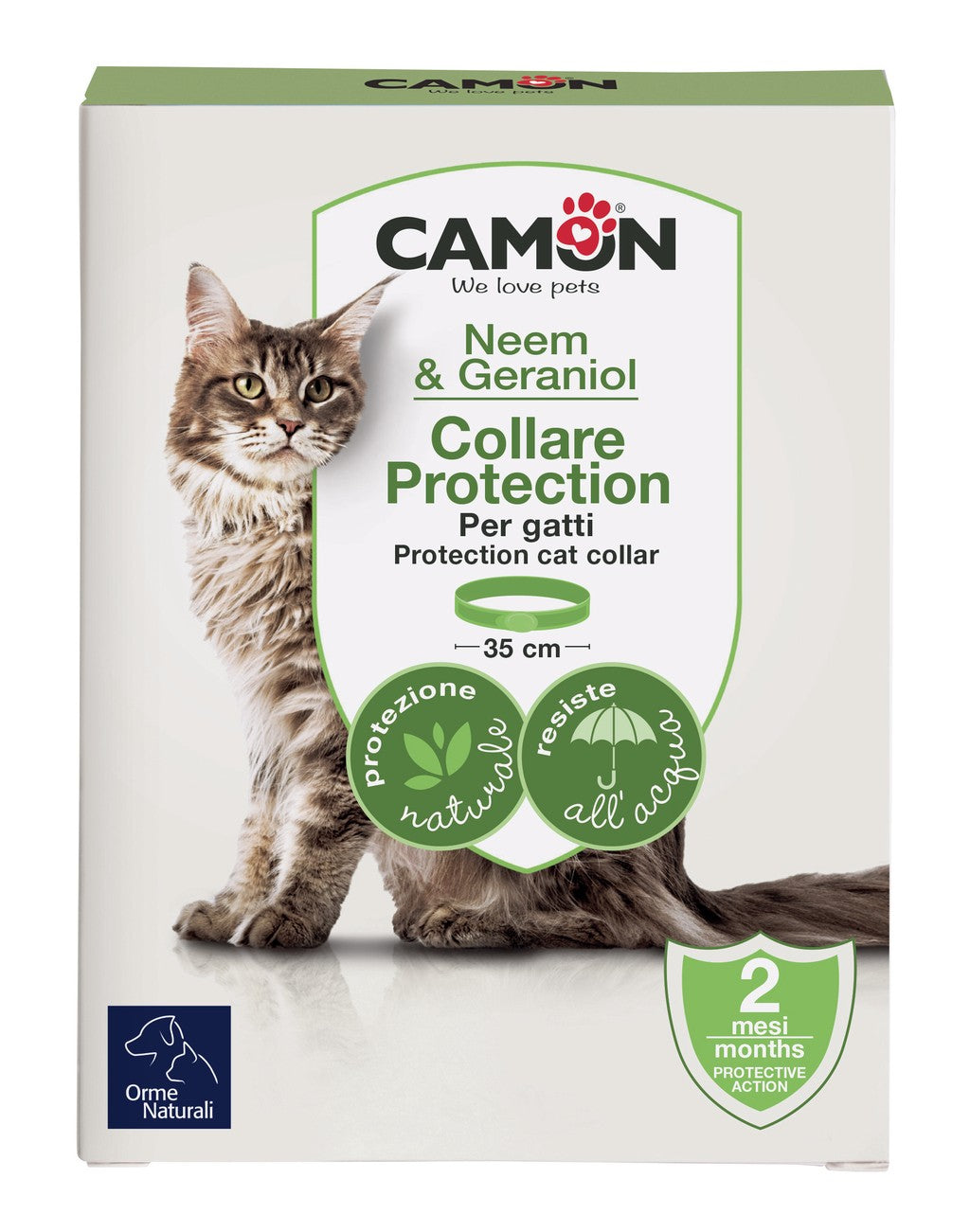 Collare barriera all'olio di Neem per gatti Camon