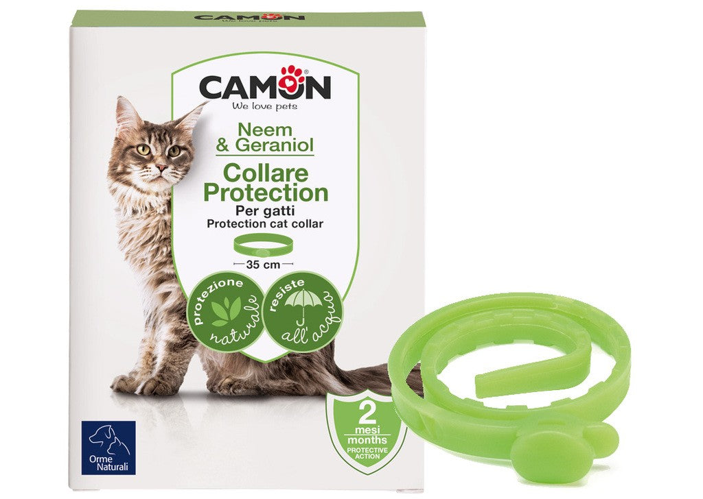 Collare barriera all'olio di Neem per gatti Camon