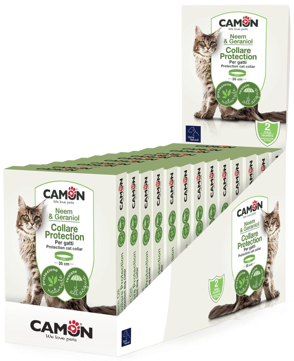 Collare barriera all'olio di Neem per gatti Camon