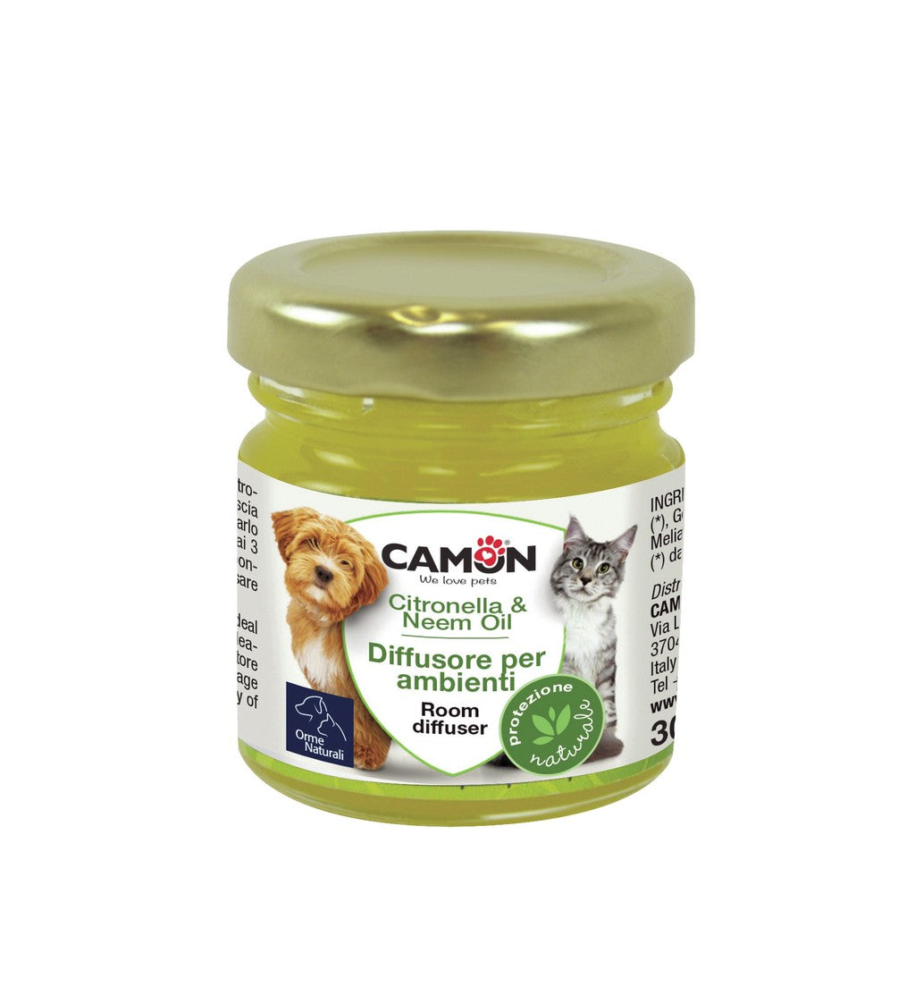 Diffusore per ambienti con Citronella e olio di Neem Camon