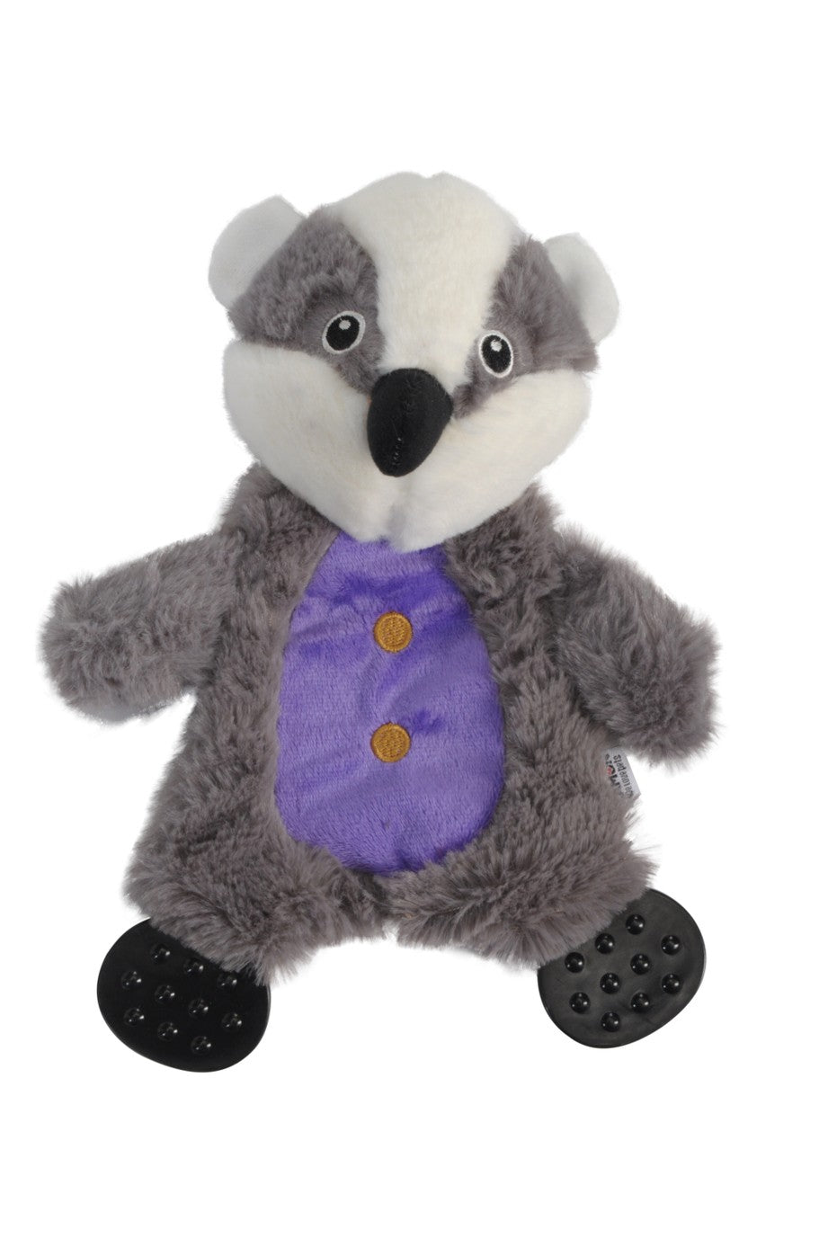 Gioco per cani - orsetto lavatore con squeaker ed effetto frusciante