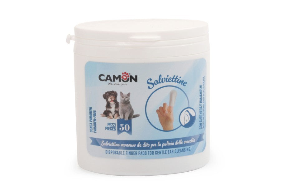 Salviettine monouso da dito per la pulizia delle orecchie (50PZ)