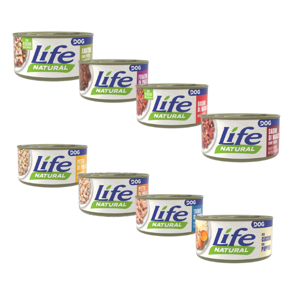 LifeDog 90 gr Scatolette - Conf. 5pz