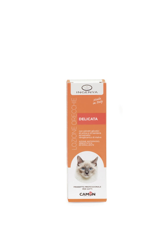 Lozione delicata orecchie per gatti