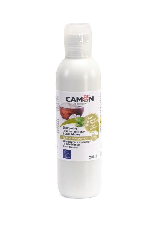 Shampoo manti bianchi