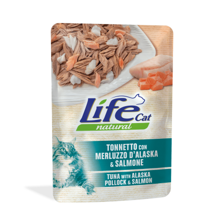LIFE PET CARE - LifeCat BUSTINE 70 GR GATTI ADULTI