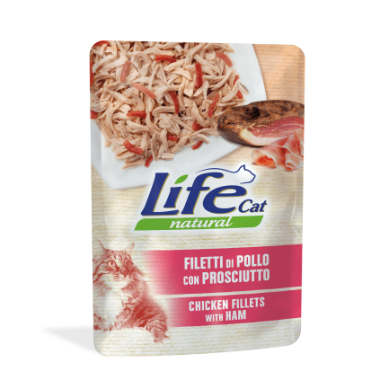 LIFE PET CARE - LifeCat BUSTINE 70 GR GATTI ADULTI