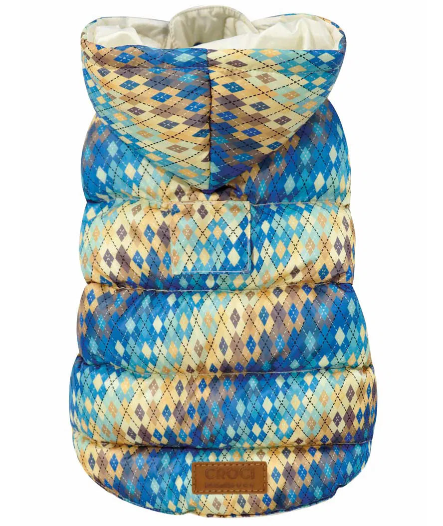 Giubbotto imbotitto con cappucciosottopancia elastico
- elastico per zampe
- foro per guinzaglio su tutte le misure
- foro per pettorina su tutte le misure
- tessuto impermeabile
- regolabile con doppia fila di bottoni a clip
