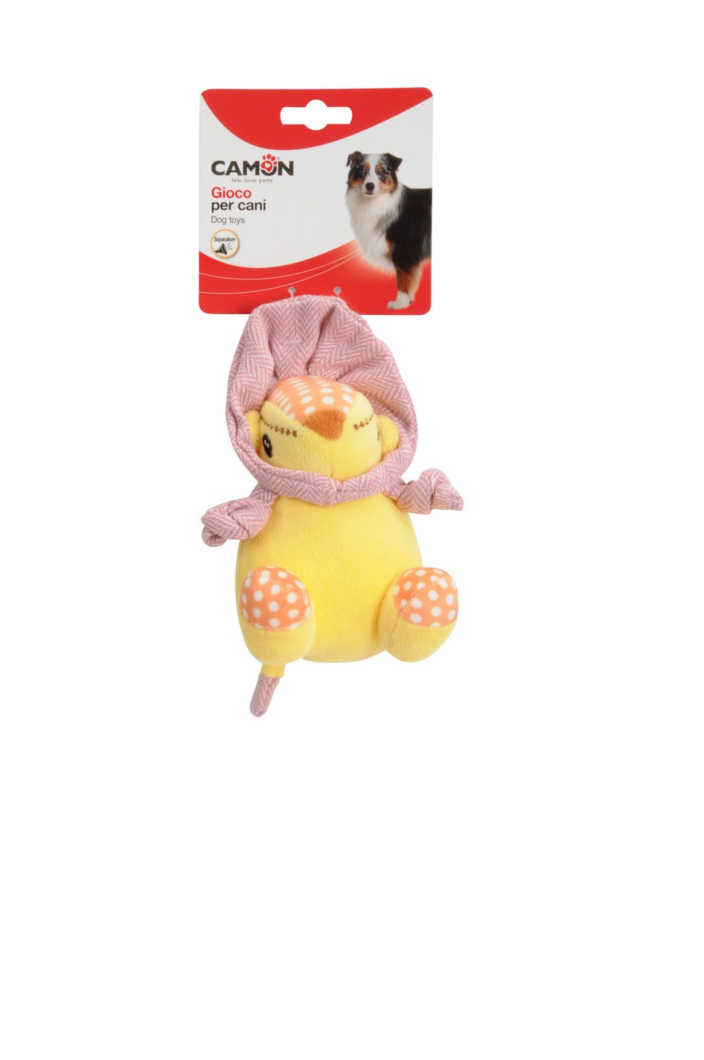 Giochi assortiti peluche con squeaker per cani