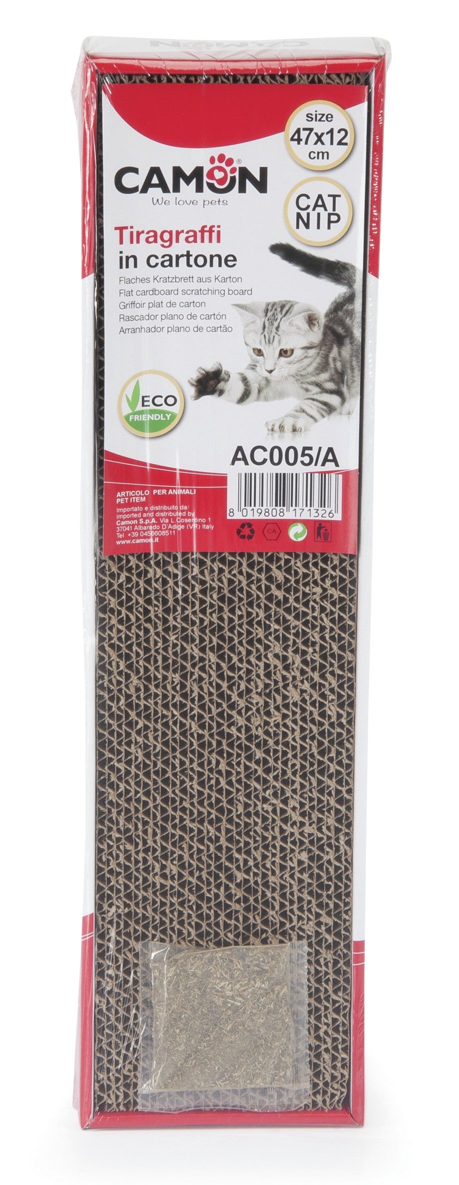 Tiragraffi in cartone in 2 misure