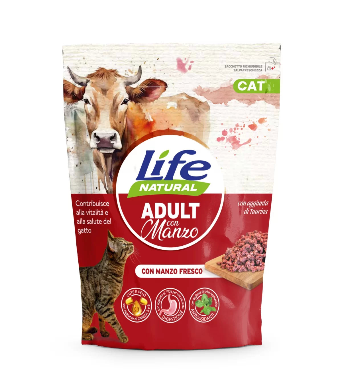 LifeCat Natural 800gr Secco