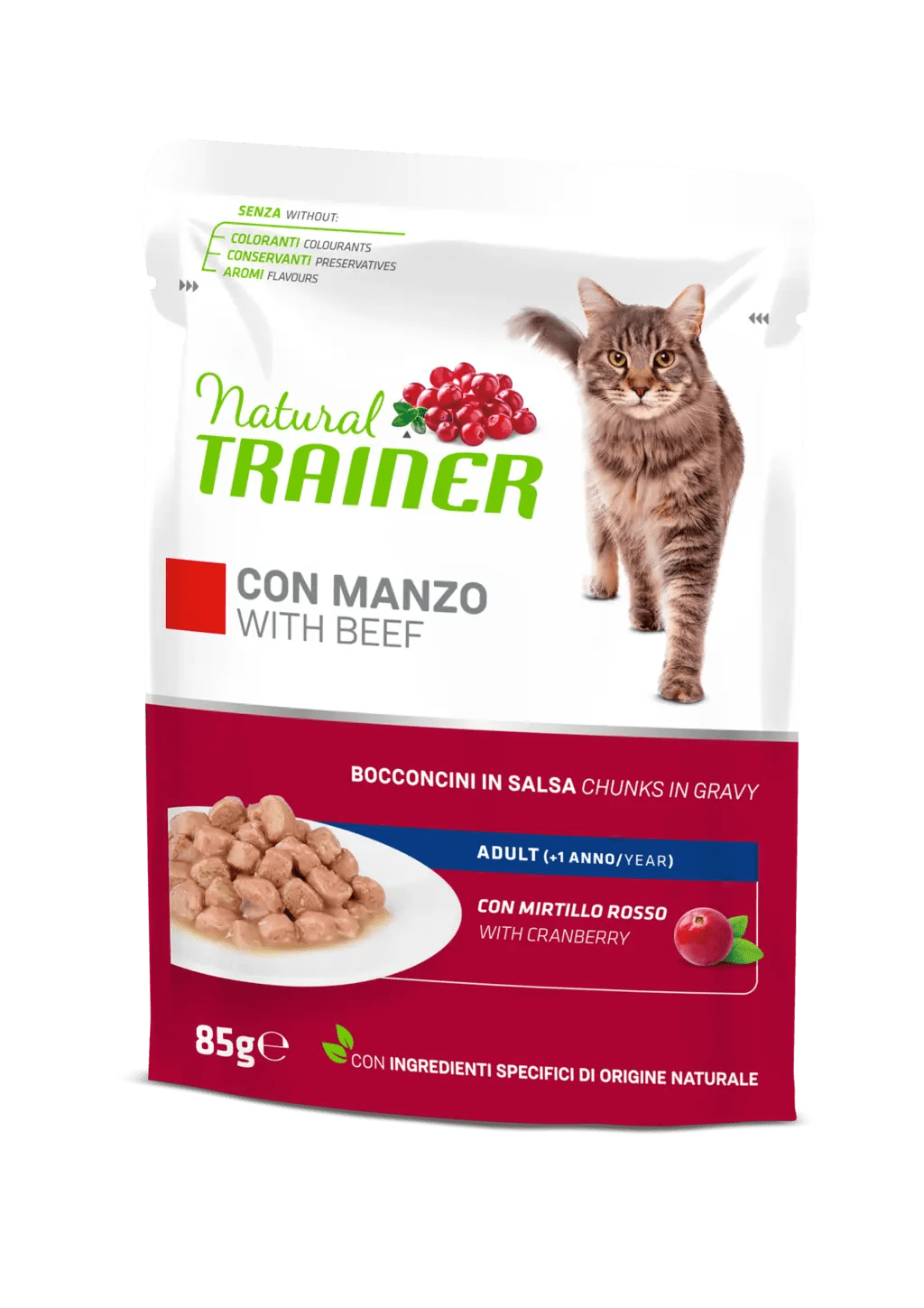Natural Trainer Adult bocconcini in salsa 85gr