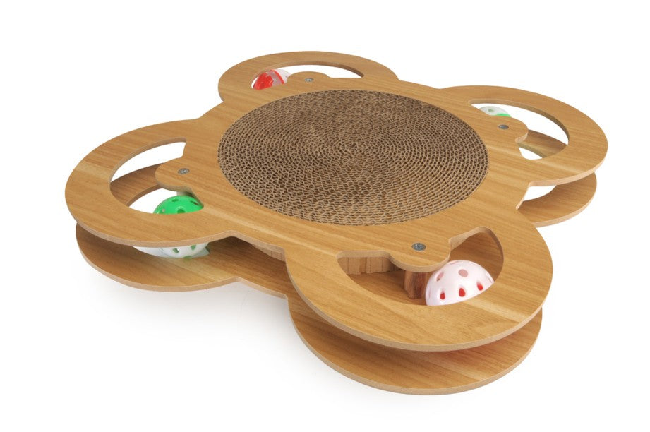 Tiragraffi a cerchio con 4 palline