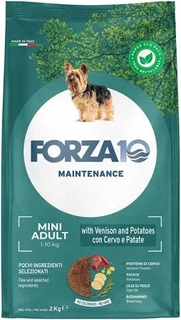 Forza 10 cane mini adult mantenimento cervo e patate 2 kg