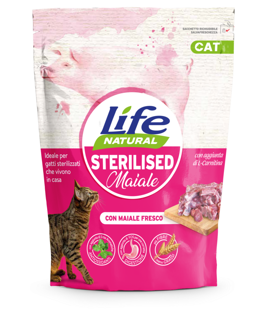 LifeCat Natural 800gr Secco