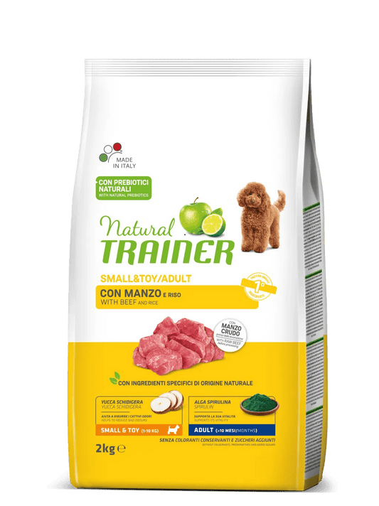Natural Trainer  small&toy Manzo 2 kg