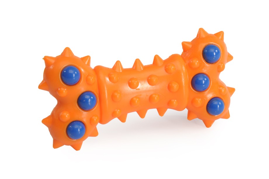 Gioco per cani - osso geometrico in TPR