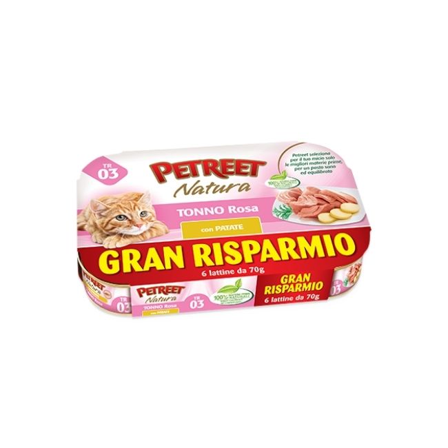 Petreet Gran Risparmio 6x70gr in gelatina