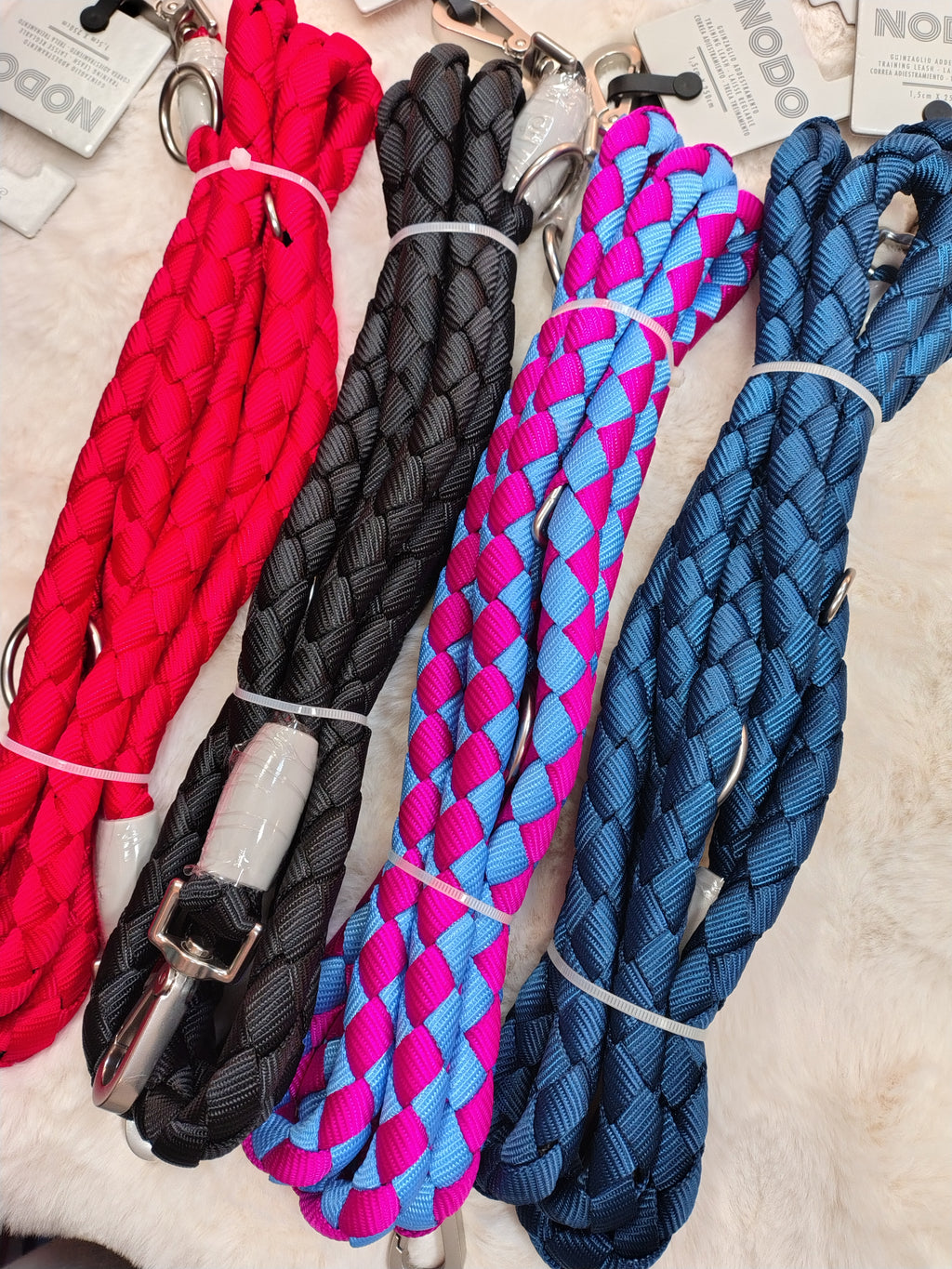 Guinzaglio di addestramento vari colori Ferribiella