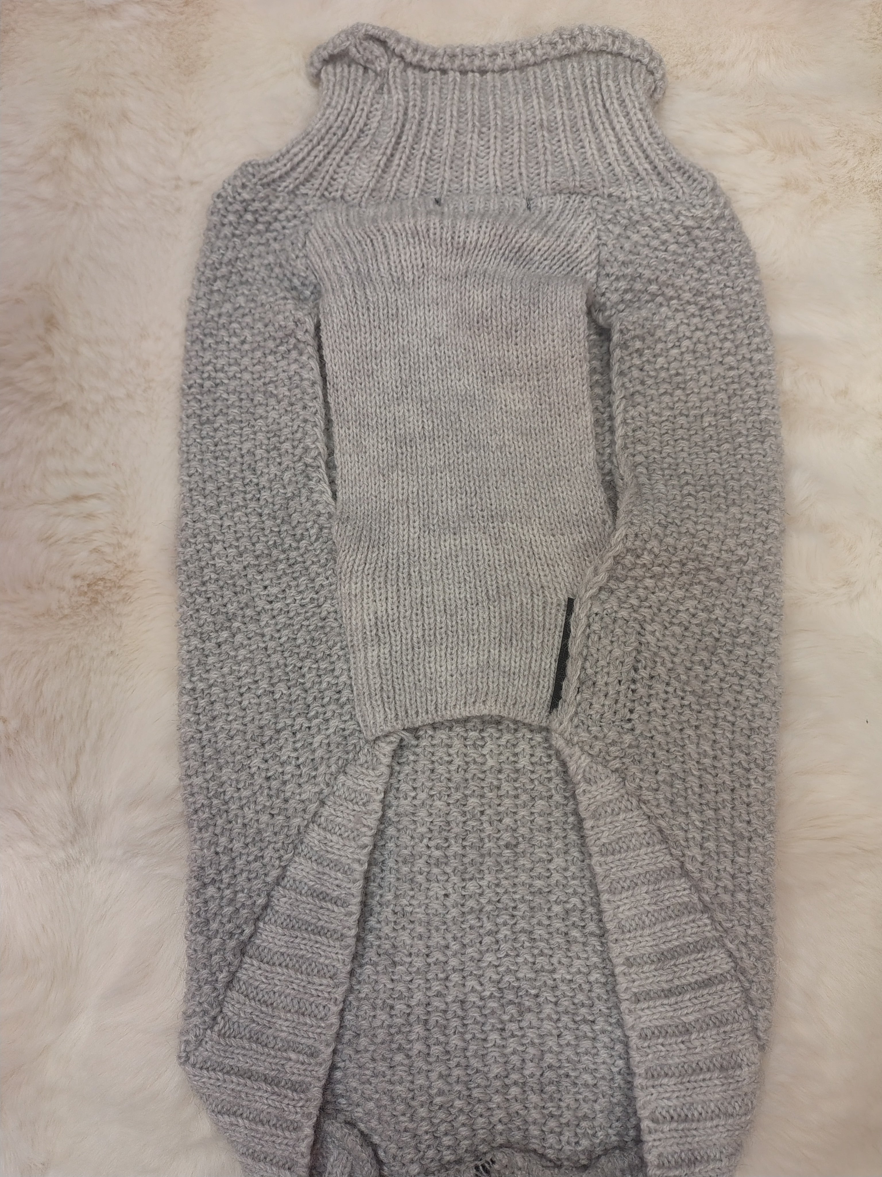 Maglia rulotte Croci Rosa - Grigio