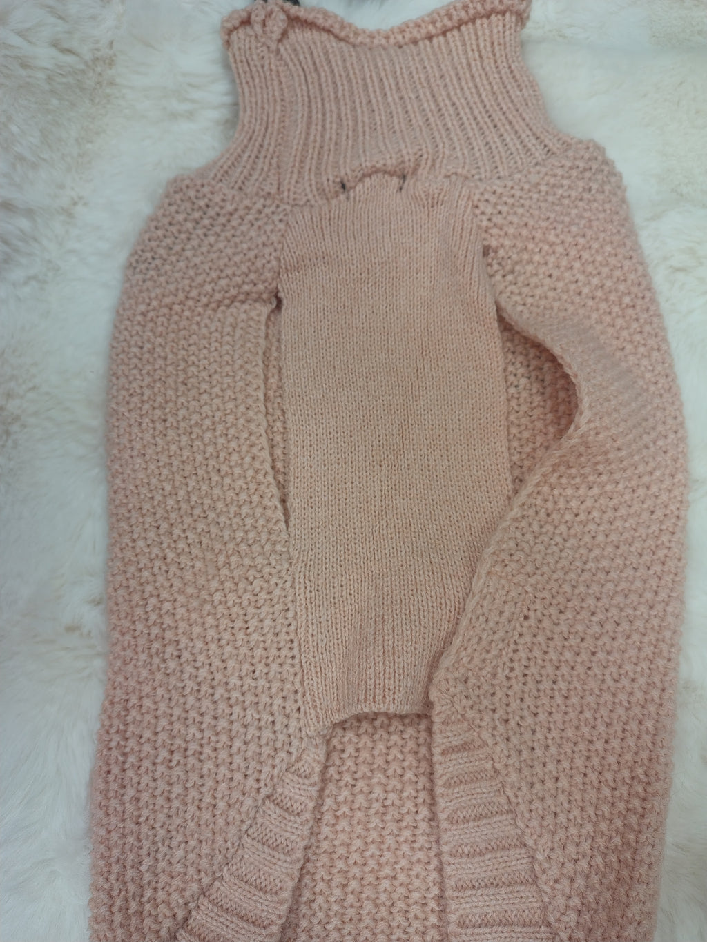 Maglia rulotte Croci Rosa - Grigio