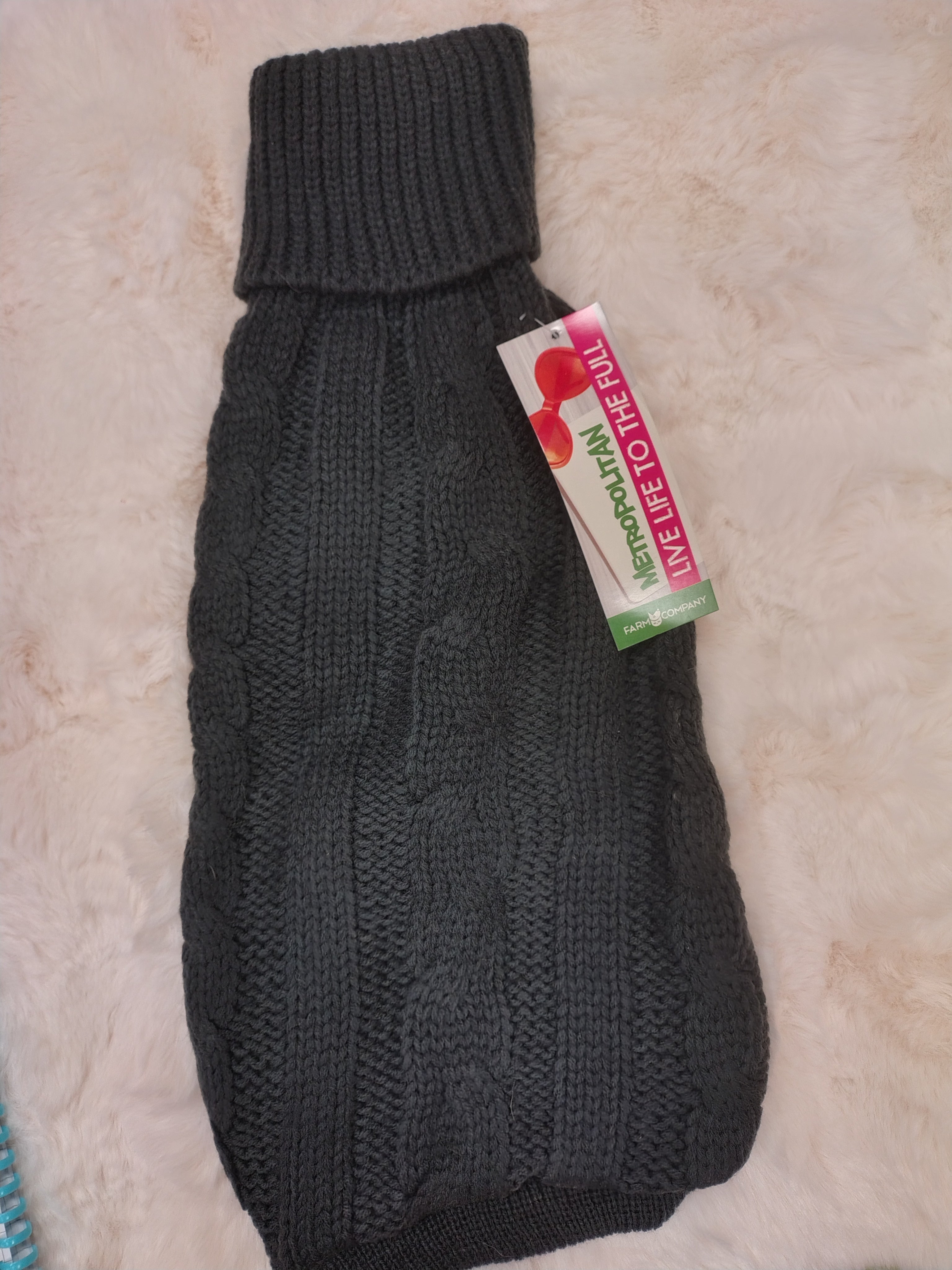 Maglioncino grigio per cani Farm Company