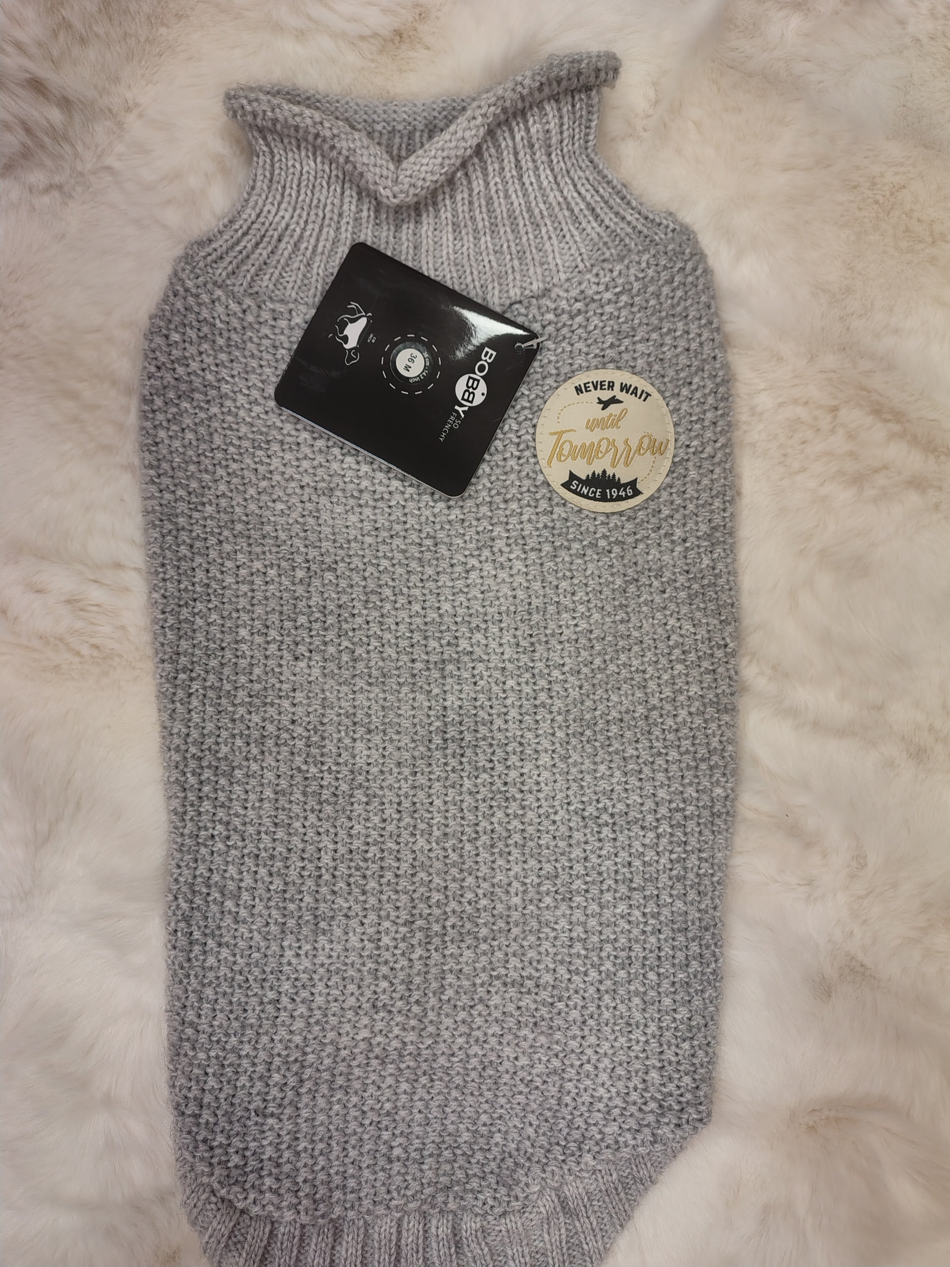 Maglia rulotte Croci Rosa - Grigio