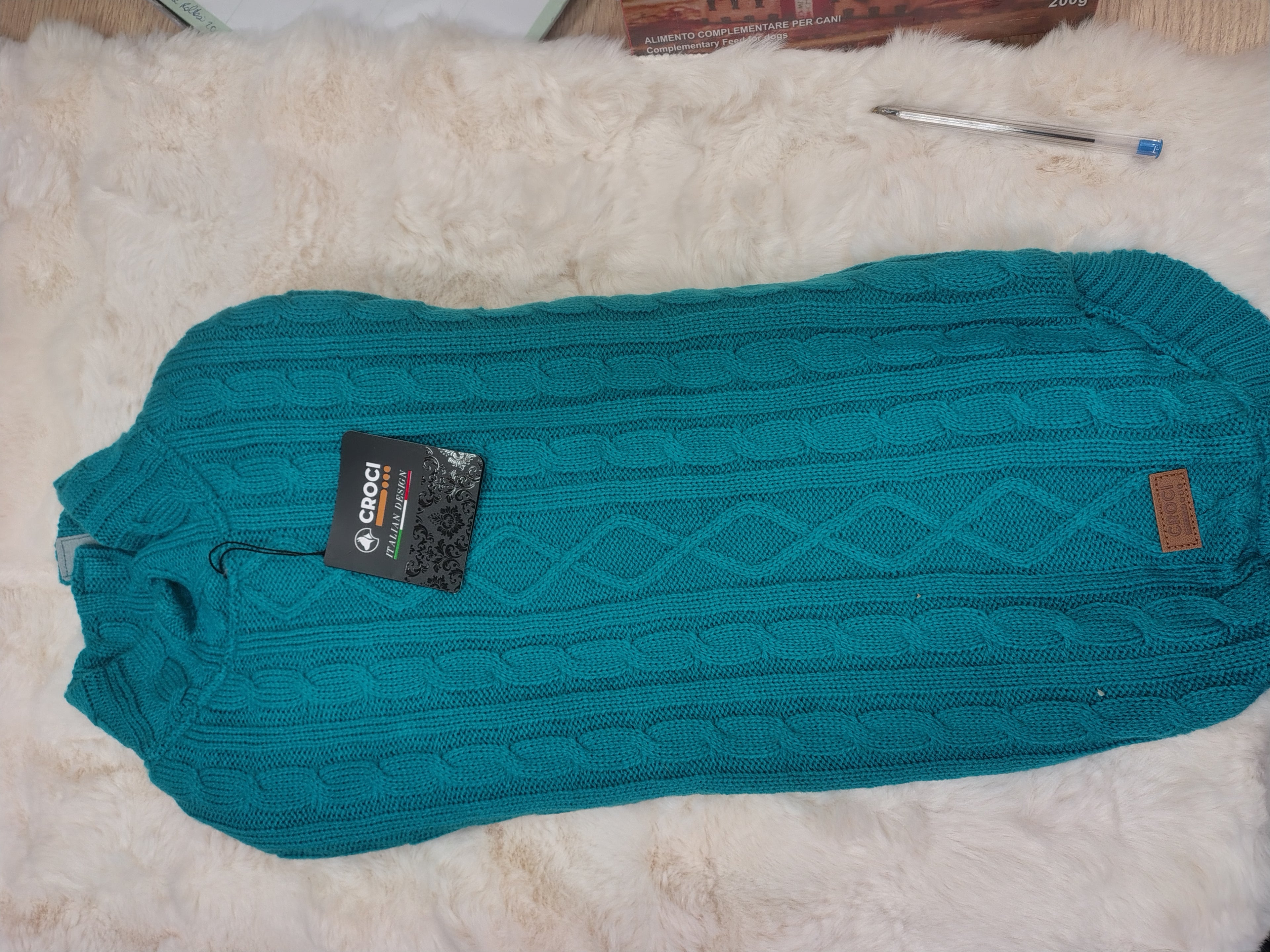 Maglione azzurro Taglia 50 cm