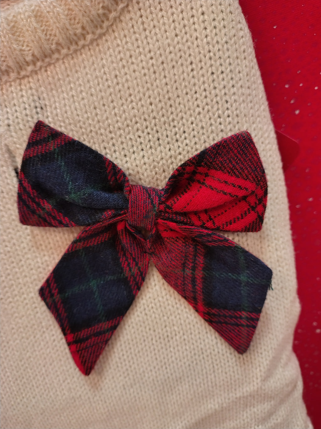 Vestitino natalizio per cani Scottish