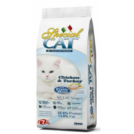Monge Special Cat Pollo e Tacchino per Gatti 7kg