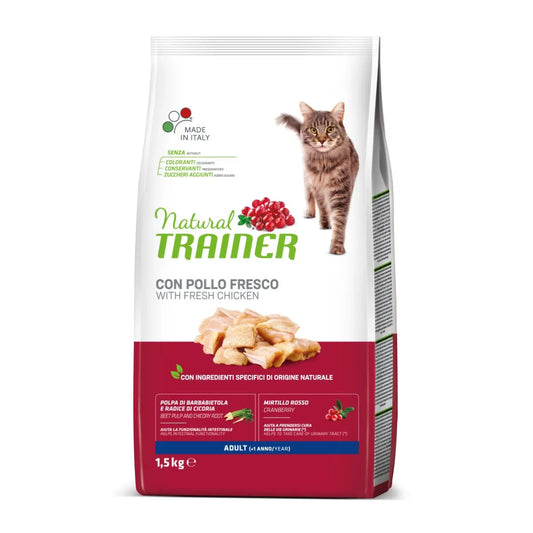 Natural Trainer Gatto Adult Pollo 1,5kg