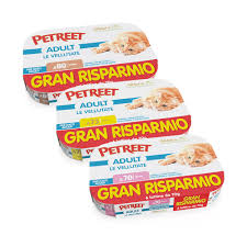 Petreet Vellutate Cibo Umido Gatto Adulto 6x70g